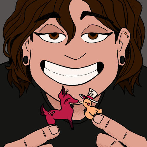 ~1k drabble or halfbody sketch by itsthebeanie